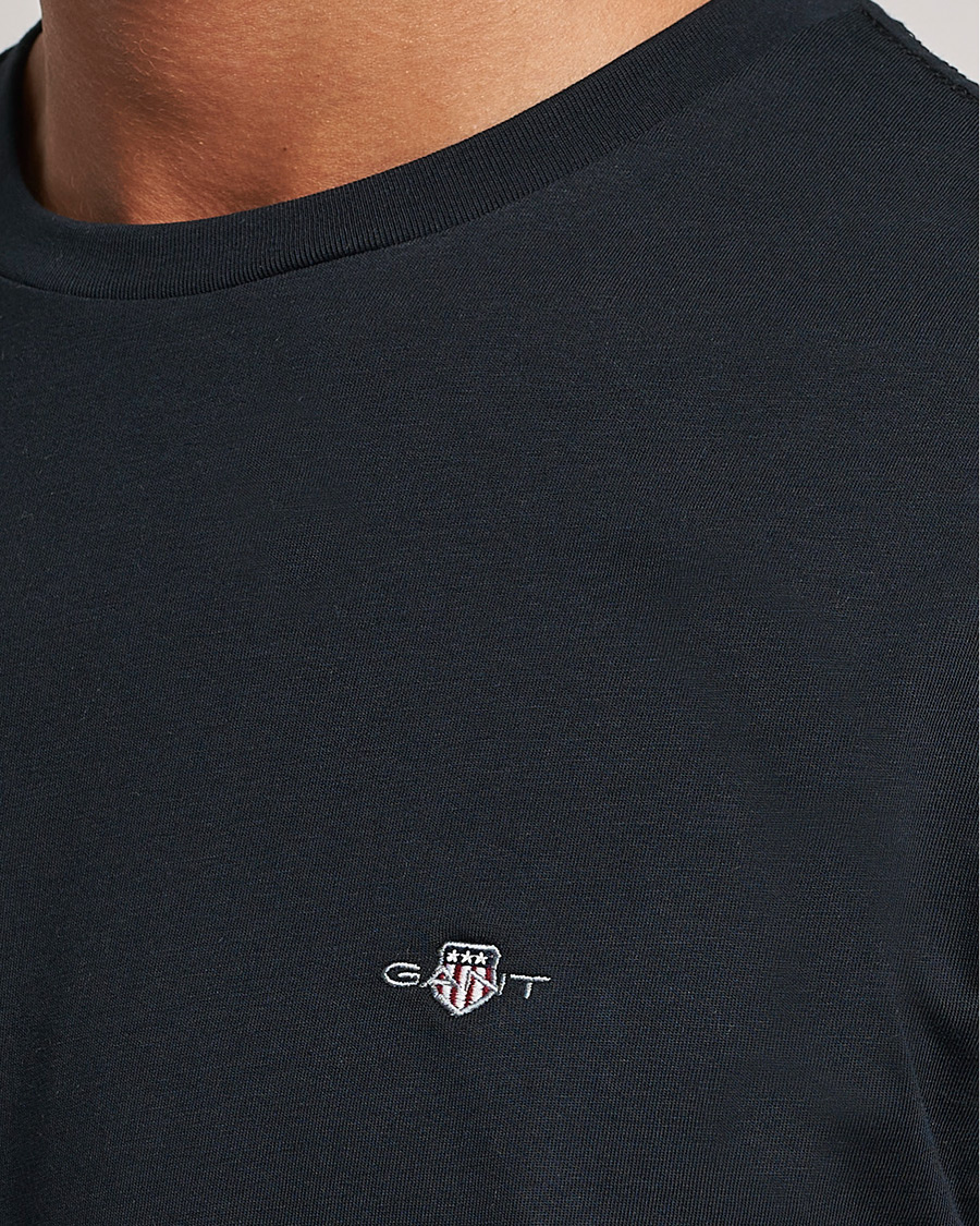Uomini | T-shirt | Gant | The Original Solid T-Shirt Black