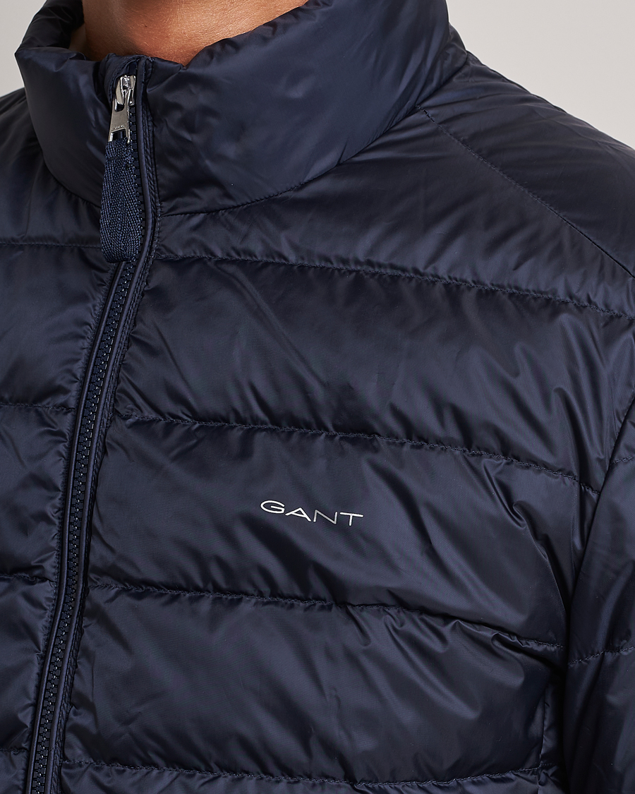 Uomini | Giacche | Gant | The Light Down Jacket Evening Blue