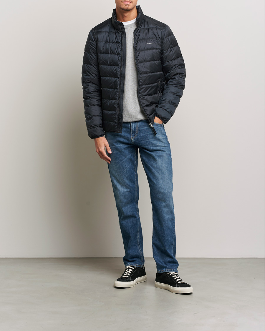 Uomini | Giacche | Gant | The Light Down Jacket Black