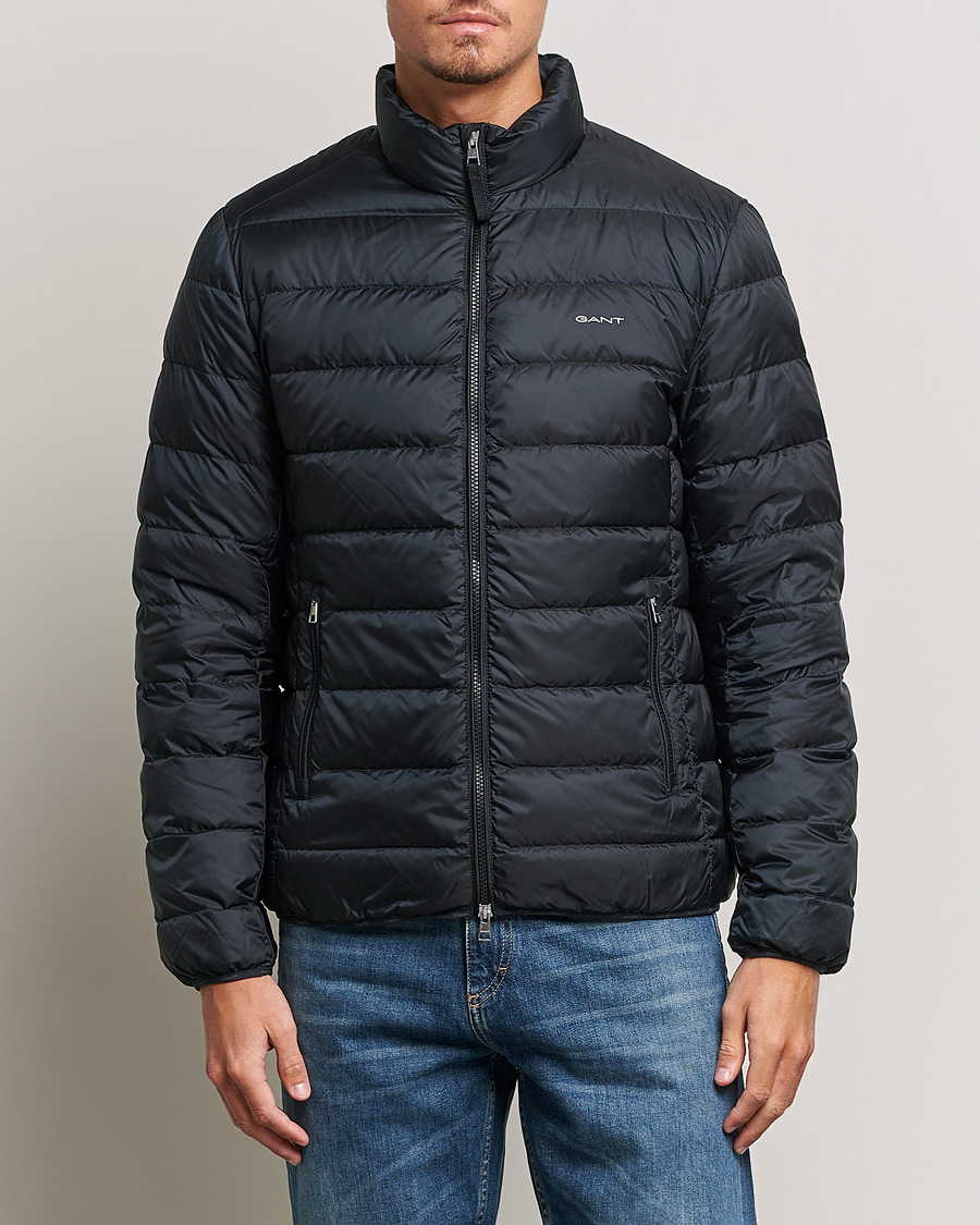 Uomini | Giacche | Gant | The Light Down Jacket Black