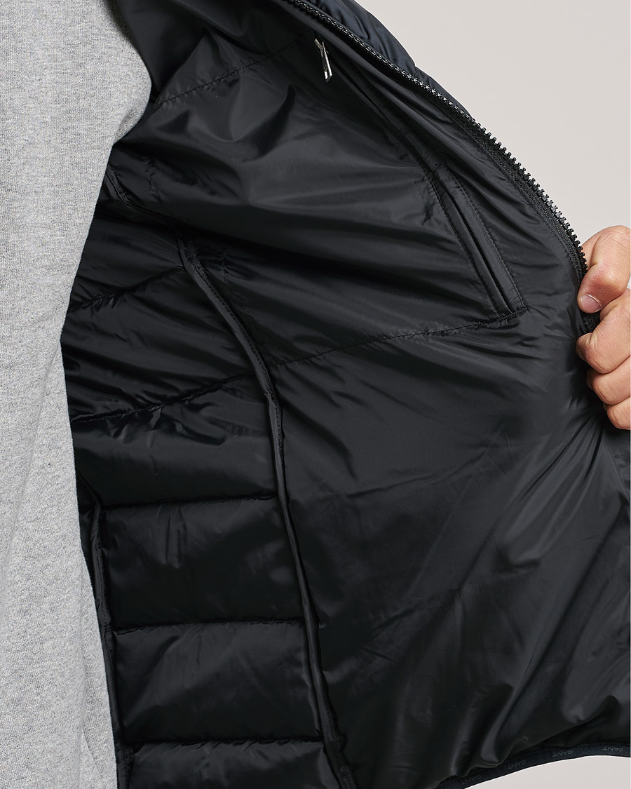 Uomini | Giacche | Gant | The Light Down Jacket Black