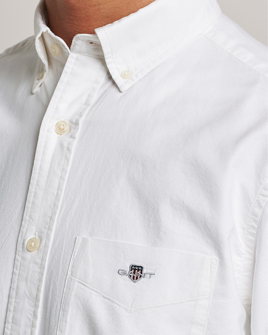 Uomini | Camicie | Gant | Regular Fit Oxford Shirt White