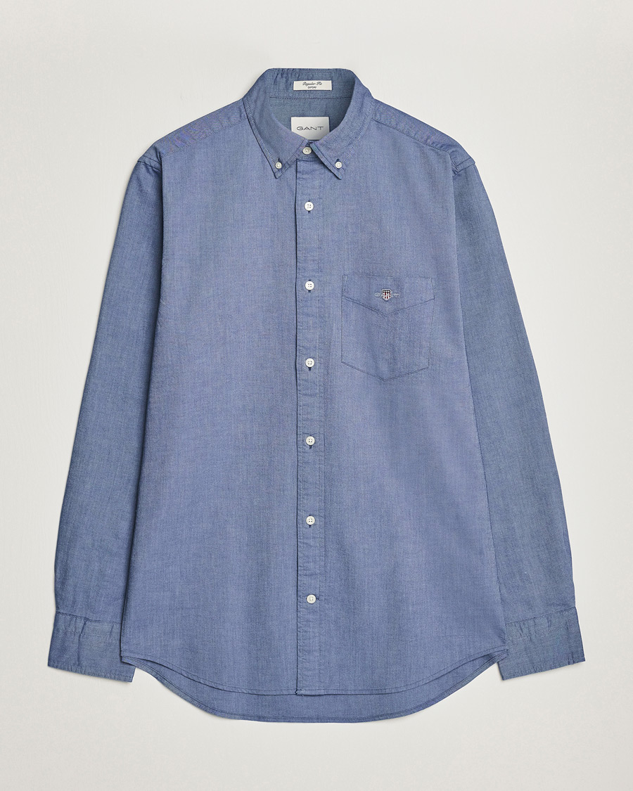 Uomini | Camicie | Gant | Regular Fit Oxford Shirt Persian Blue