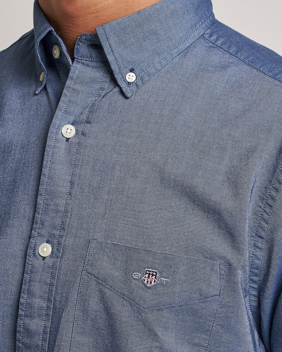 Uomini | Camicie | Gant | Regular Fit Oxford Shirt Persian Blue