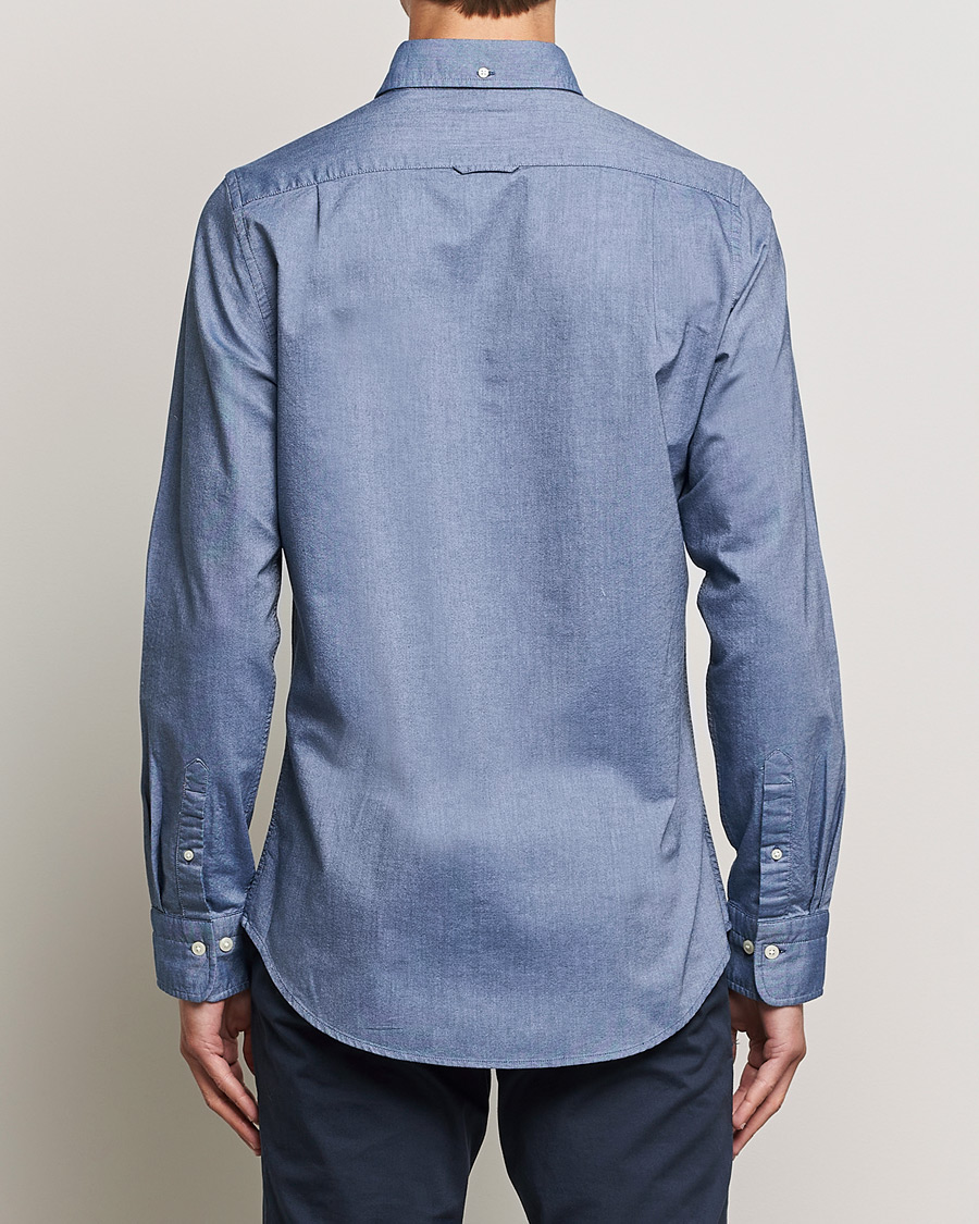 Uomini | Camicie | Gant | Slim Fit Oxford Shirt Persian Blue