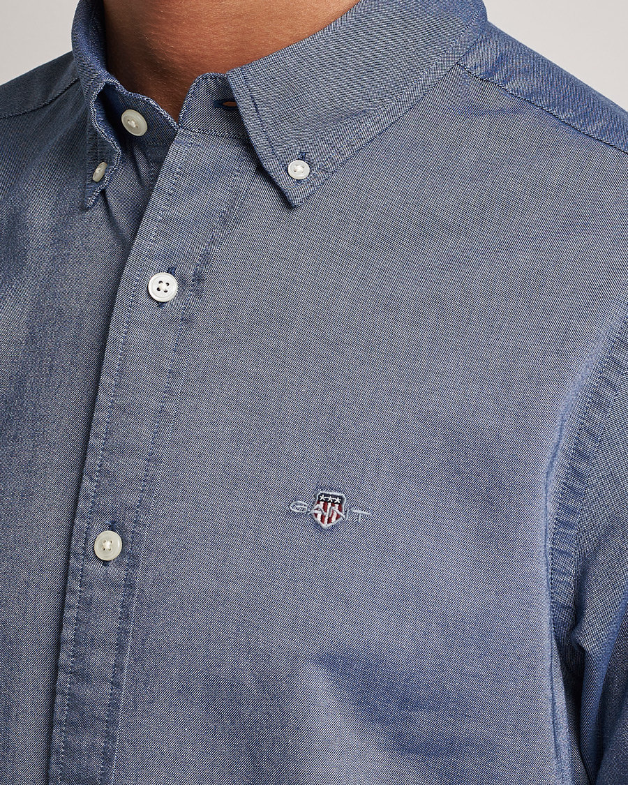 Uomini | Camicie | Gant | Slim Fit Oxford Shirt Persian Blue