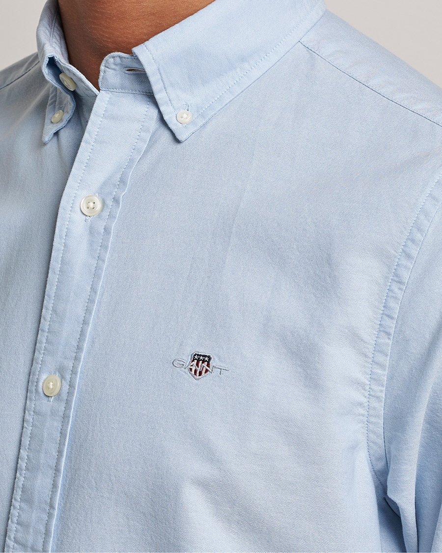 Uomini | Camicie | Gant | Slim Fit Oxford Shirt Light Blue