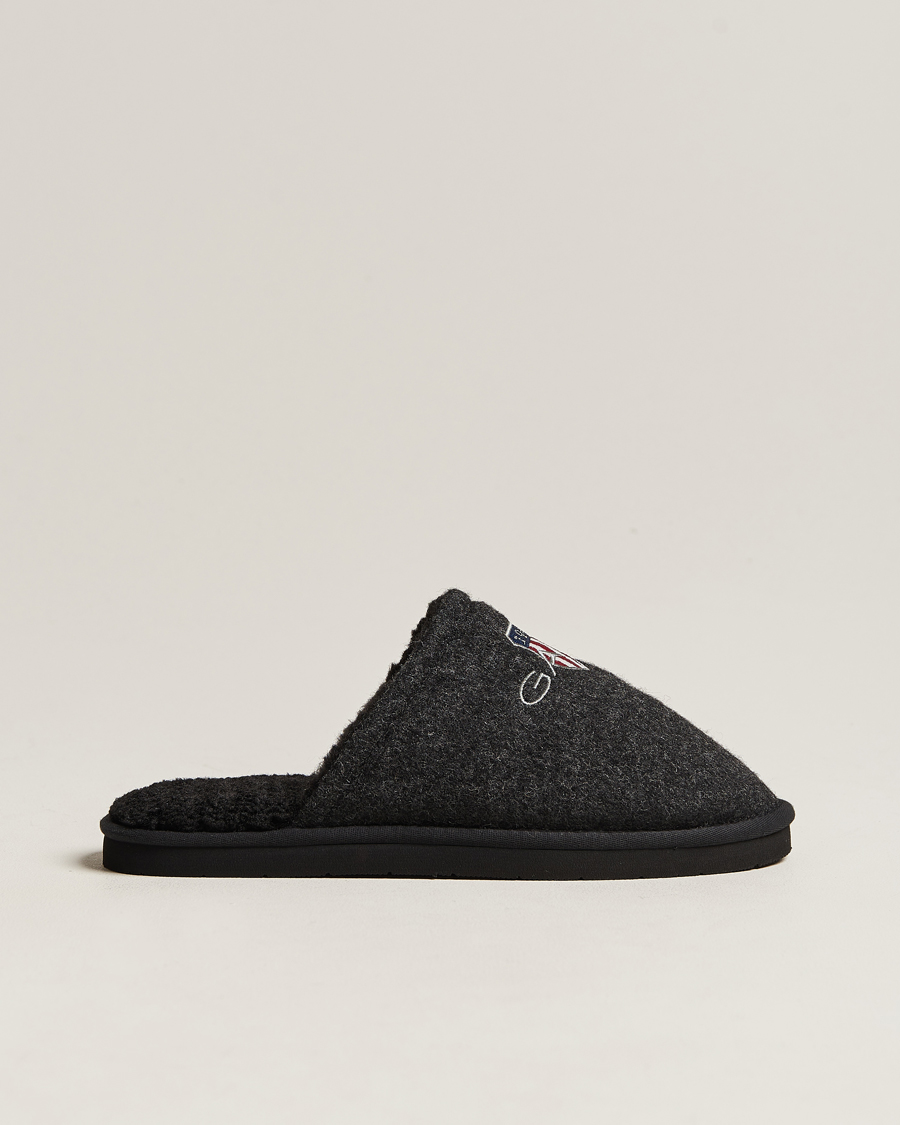 Uomini | GANT Tamaware Terry Slippers Black | Gant | Tamaware Terry Slippers Black