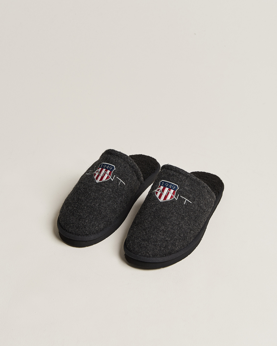 Uomini | GANT Tamaware Terry Slippers Black | Gant | Tamaware Terry Slippers Black