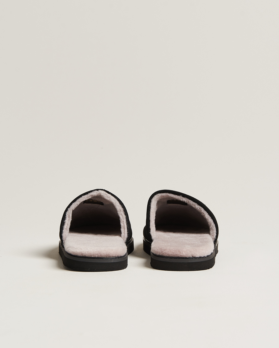 Uomini | GANT Tamaware Suede Slippers Black | Gant | Tamaware Suede Slippers Black