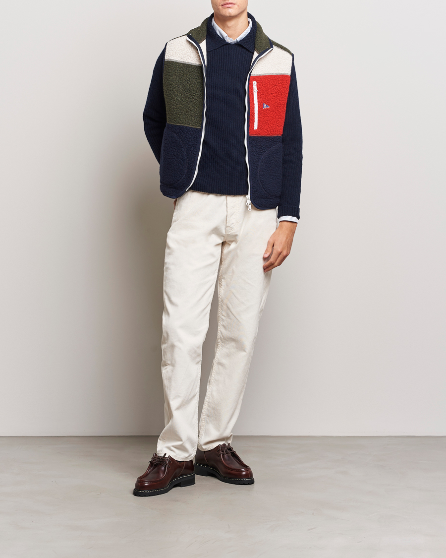 Uomini | Pantaloni | Drake's | 5-Pocket Selvedge Needlecord Jeans Neutral