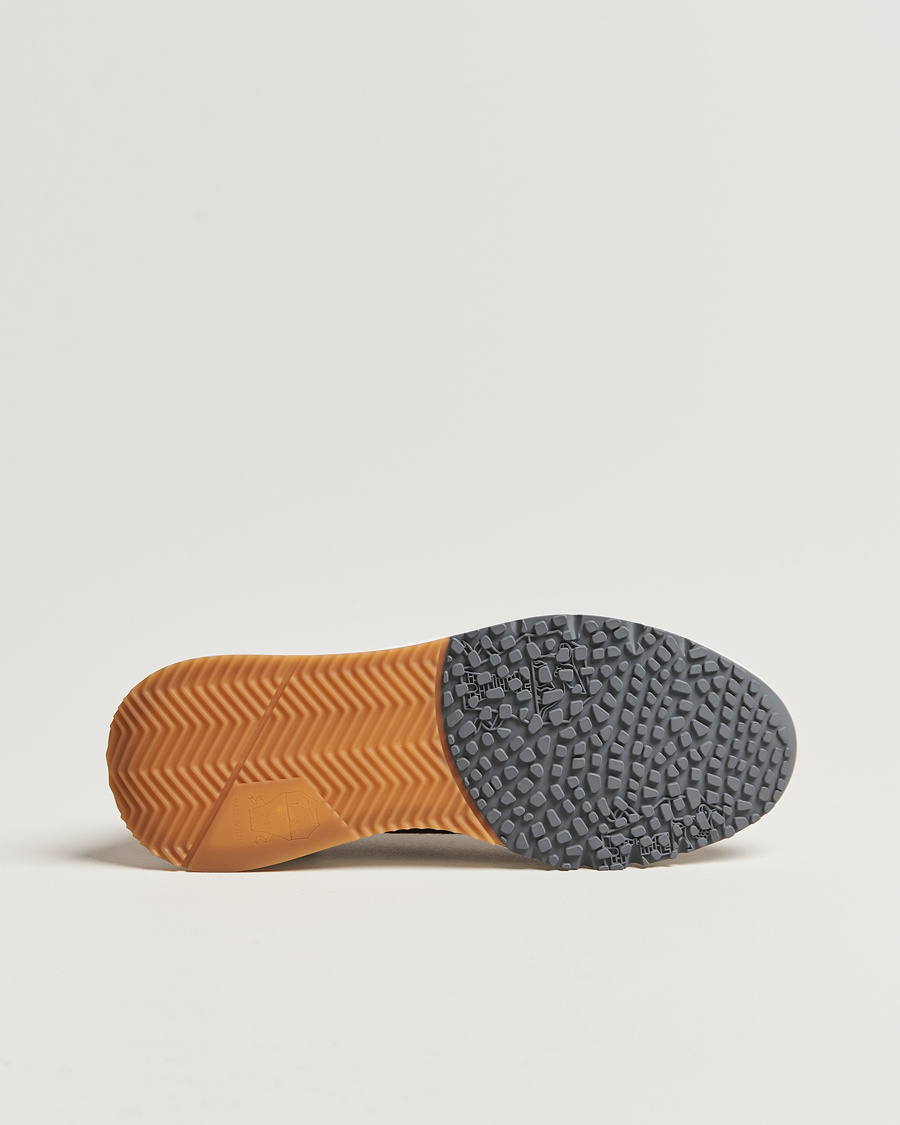 Uomini | Brunello Cucinelli Flannel Running Sneakers Black | Brunello Cucinelli | Flannel Running Sneakers Black