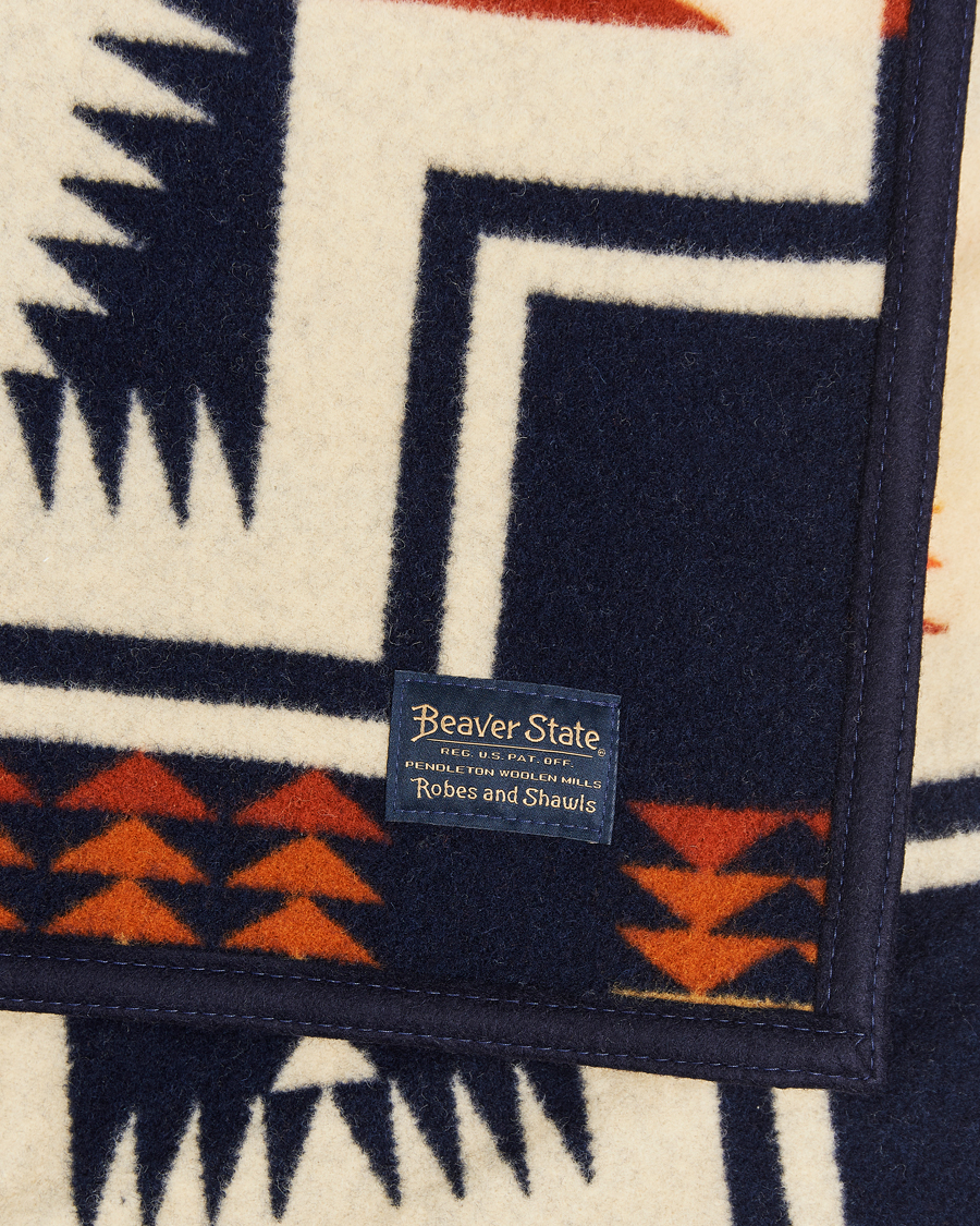 Uomini | Pendleton Jacquard Blanket Harding Navy | Pendleton | Jacquard Blanket Harding Navy