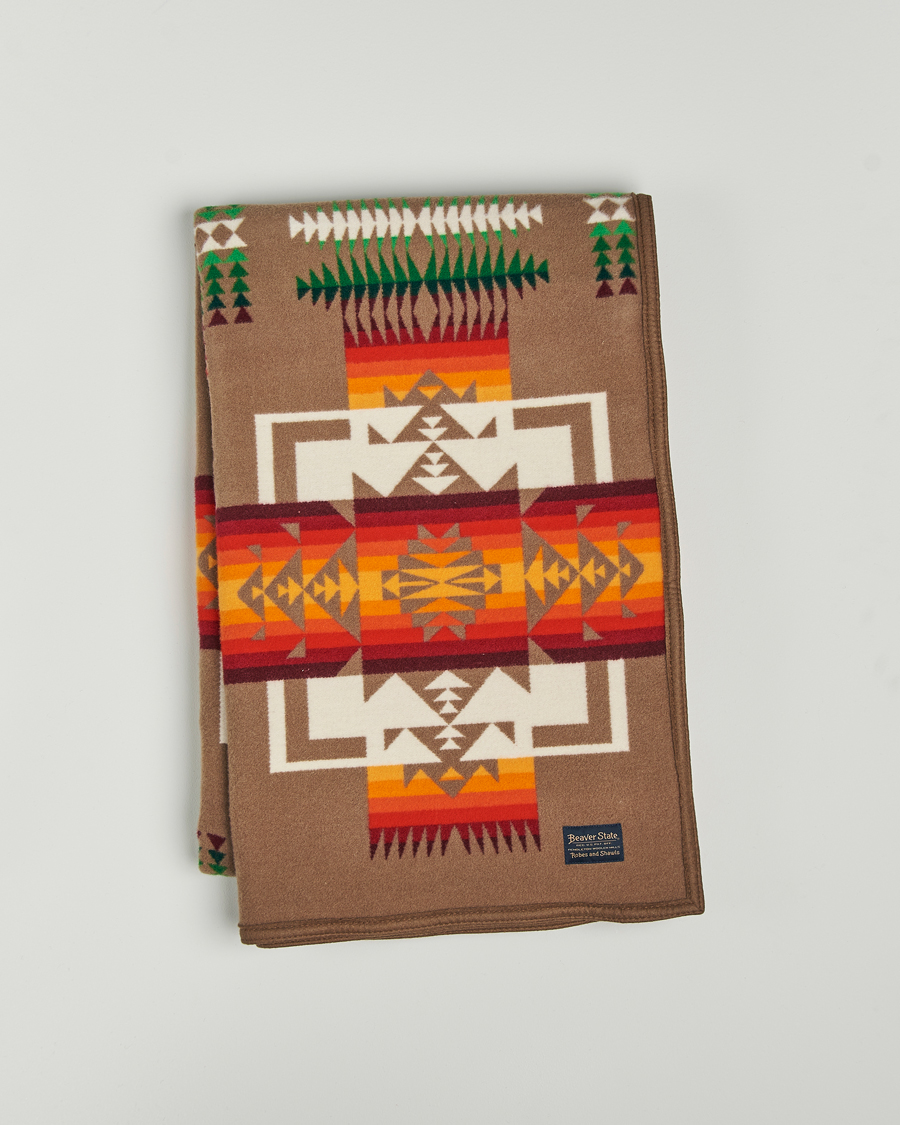 Uomini | Pendleton Chief Joseph Jacquard Blanket Khaki | Pendleton | Chief Joseph Jacquard Blanket Khaki