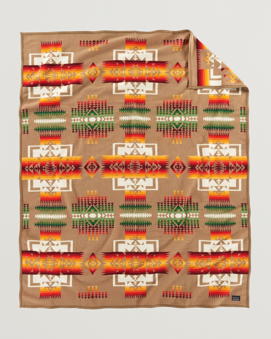 Uomini | Pendleton Chief Joseph Jacquard Blanket Khaki | Pendleton | Chief Joseph Jacquard Blanket Khaki