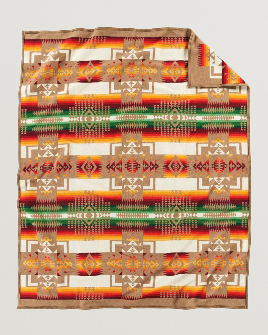 Uomini | Pendleton Chief Joseph Jacquard Blanket Khaki | Pendleton | Chief Joseph Jacquard Blanket Khaki
