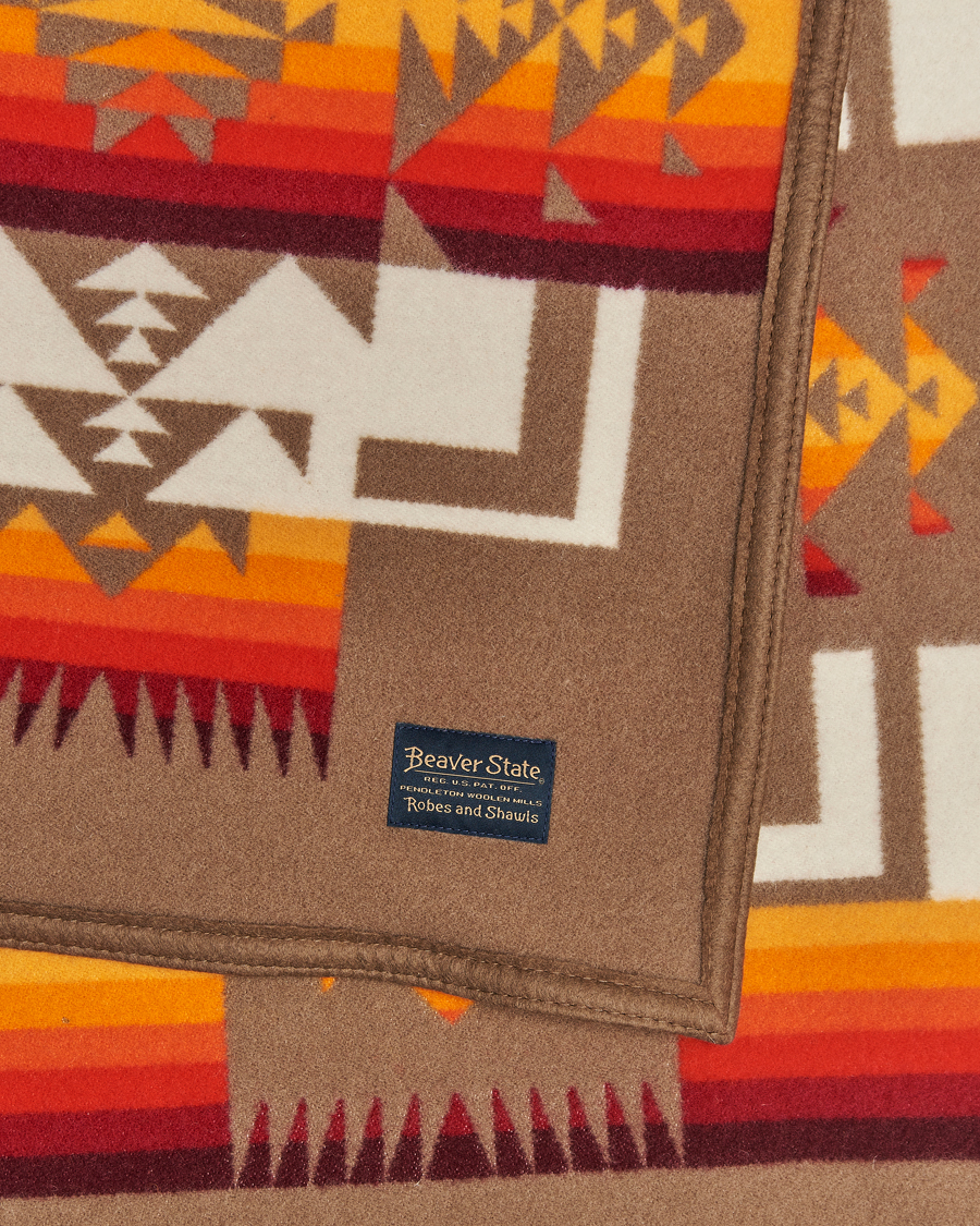 Uomini | Pendleton Chief Joseph Jacquard Blanket Khaki | Pendleton | Chief Joseph Jacquard Blanket Khaki