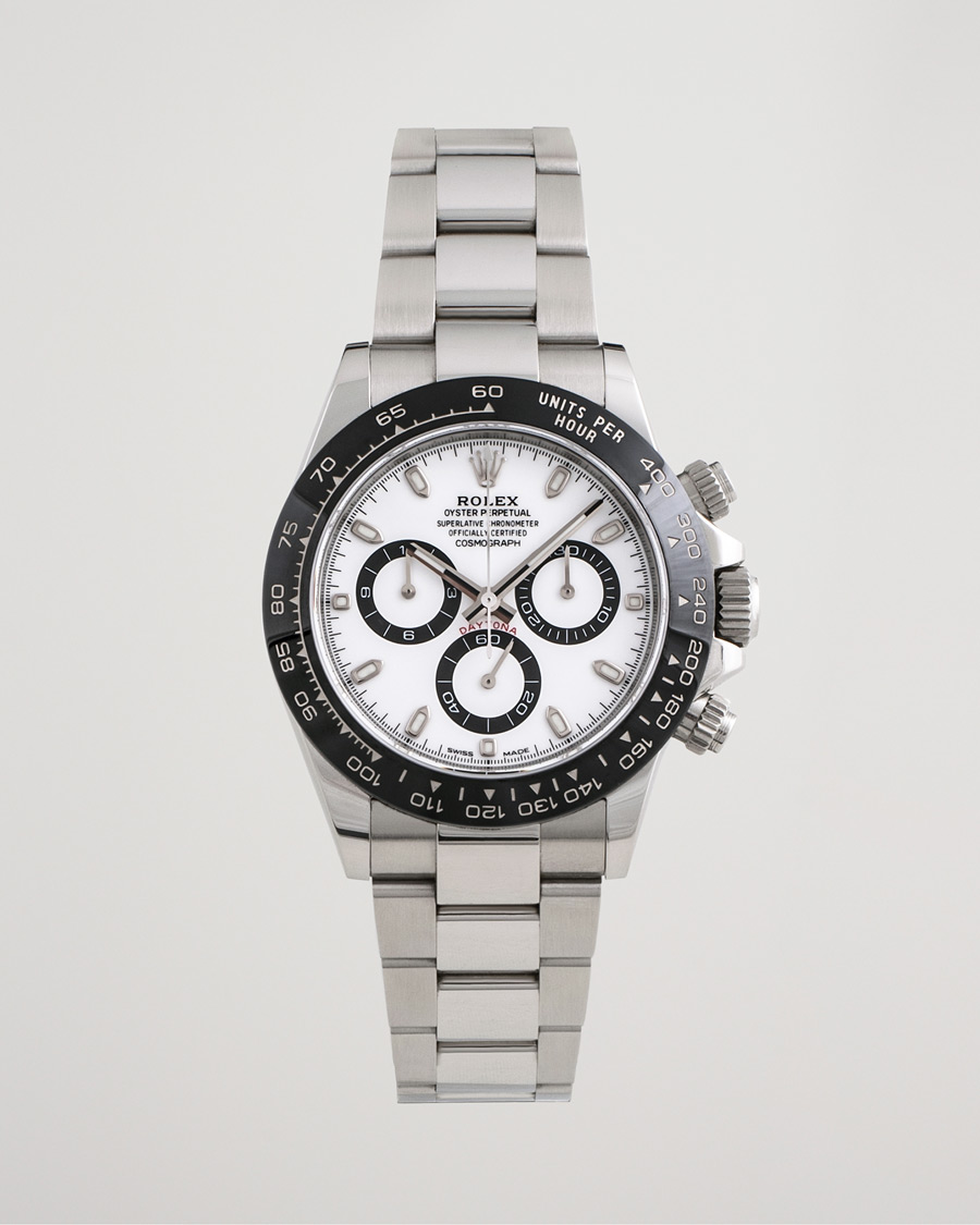 Uomini | Rolex Pre-Owned Daytona 116500LN Steel White Steel White | Rolex Pre-Owned | Daytona 116500LN Steel White Steel White