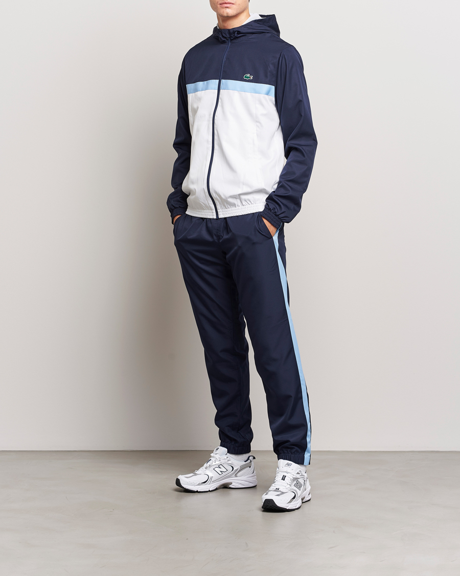 Uomini | Pantaloni | Lacoste Sport | Tennis Tracksuit Set Navy/Blue/White