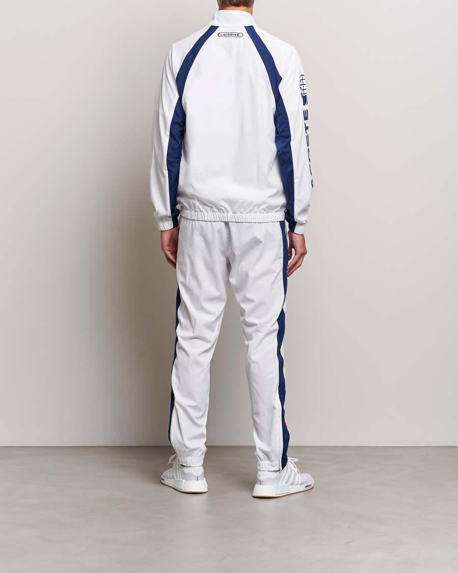 Uomini | Pantaloni | Lacoste Sport | Retro Tennis Tracksuit Set White Multi