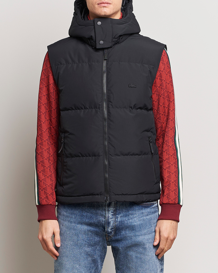 Uomini | Giacche | Lacoste | Puffer Down Vest Black
