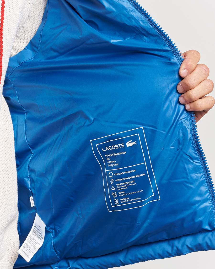 Uomini | Giacche | Lacoste | Puffer Down Vest Hilo