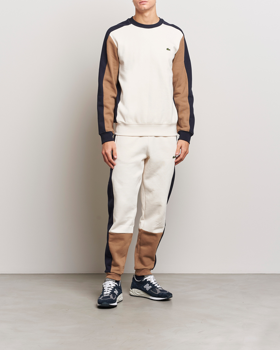 Uomini | Pantaloni | Lacoste | Colorblocked Trackpants Lapland/Cookie