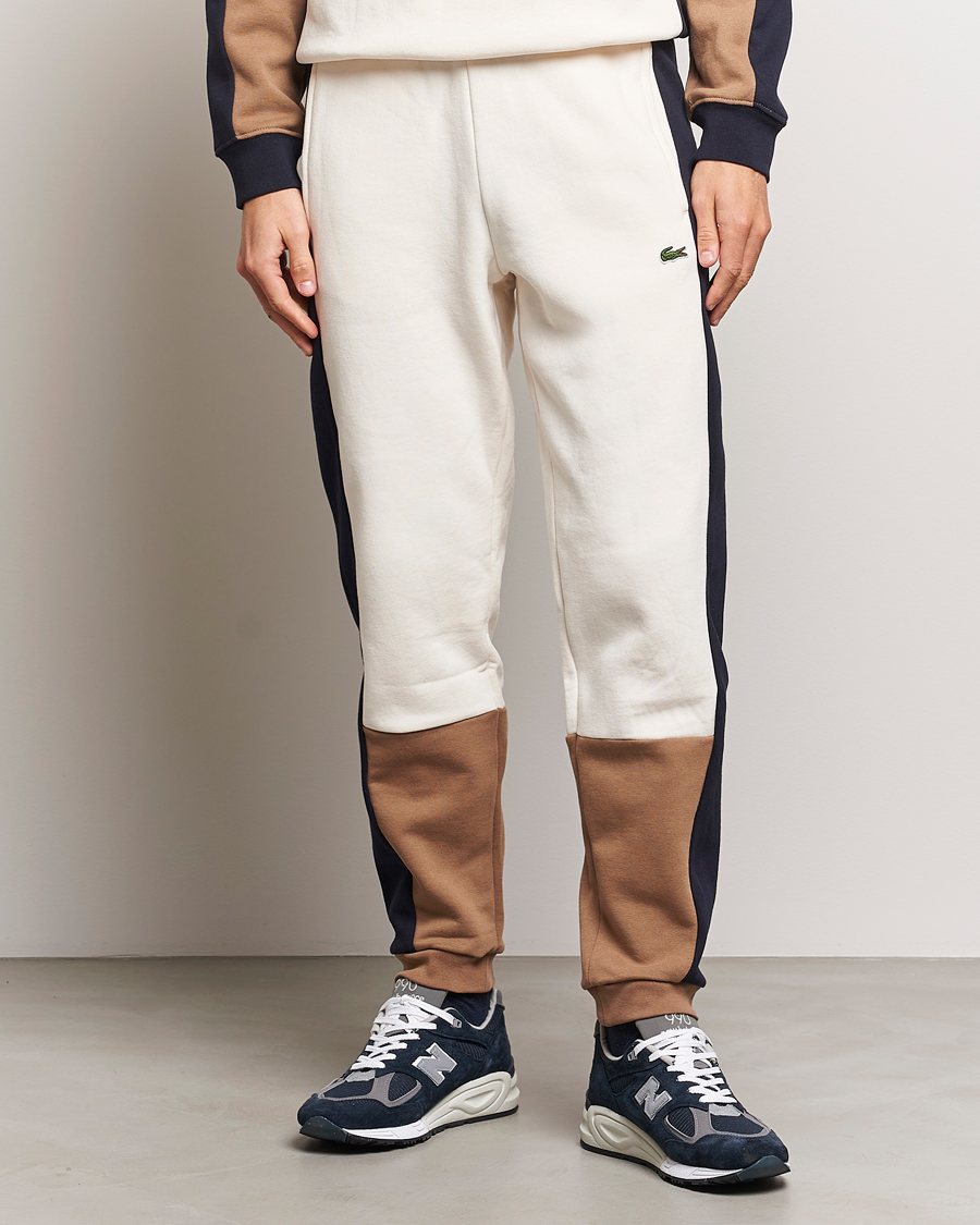 Uomini | Pantaloni | Lacoste | Colorblocked Trackpants Lapland/Cookie