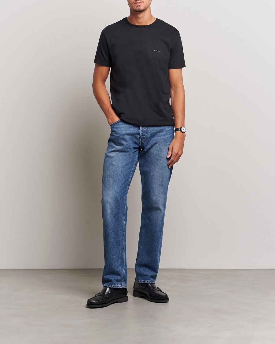 Uomini | T-shirt | Paul Smith | 3-Pack Crew Neck T-Shirt Black/Grey/White
