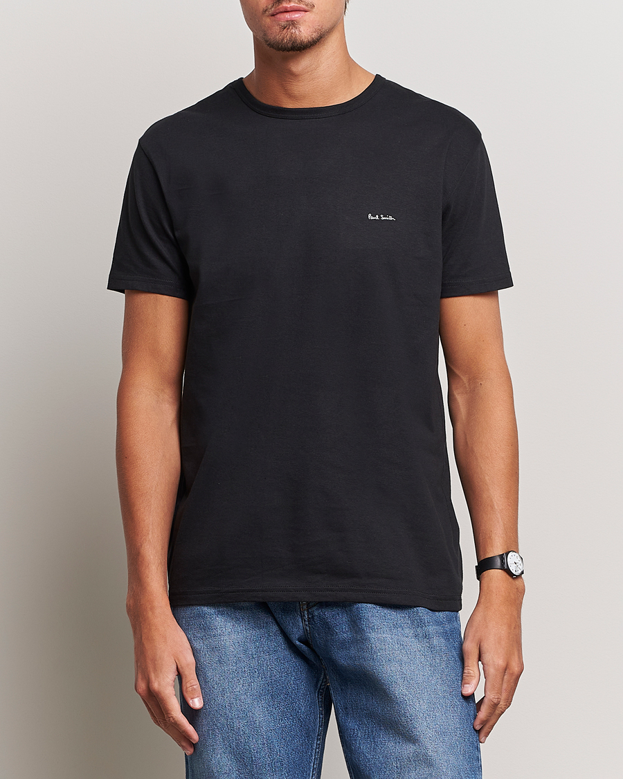 Uomini | T-shirt | Paul Smith | 3-Pack Crew Neck T-Shirt Black/Grey/White