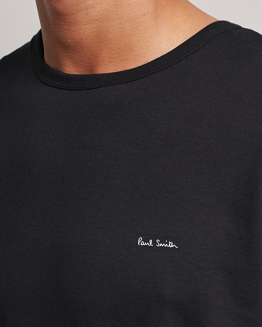 Uomini | T-shirt | Paul Smith | 3-Pack Crew Neck T-Shirt Black/Grey/White