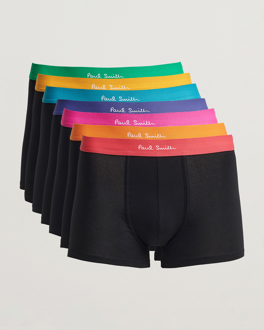 Uomini | Biancheria intima | Paul Smith | 7-Pack Trunk Black