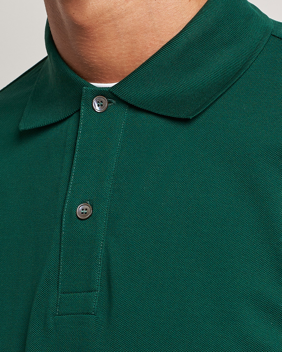 Uomini | Polo | Paul Smith | Placket Stripe Polo Green