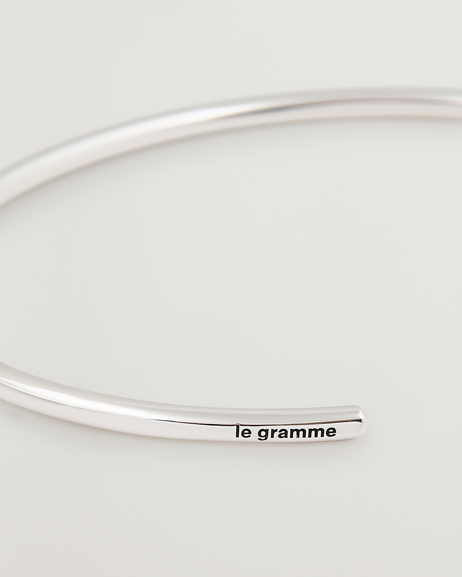 Uomini | LE GRAMME Bangle Bracelet Polished Sterling Silver 7g | LE GRAMME | Bangle Bracelet Polished Sterling Silver 7g