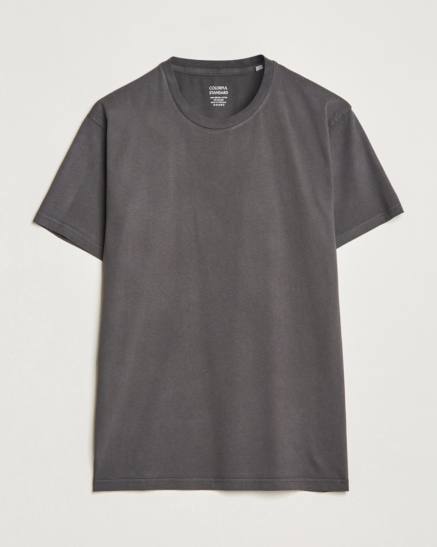 Uomini | T-shirt | Colorful Standard | Classic Organic T-Shirt Lava Grey