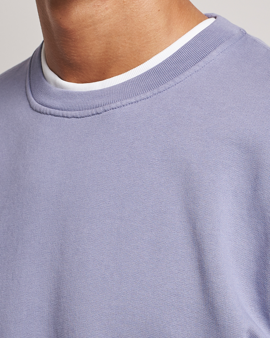 Uomini | Maglieria | Colorful Standard | Classic Organic Crew Neck Sweat Purple Haze