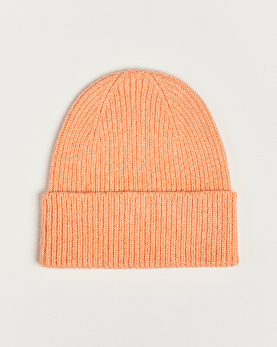 Uomini | Colorful Standard Merino Wool Beanie Sandstone Orange | Colorful Standard | Merino Wool Beanie Sandstone Orange