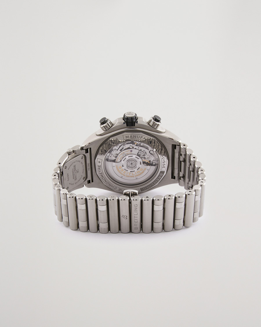 Uomini | Breitling Pre-Owned Super Chronomat B01 44 Steel Black | Breitling Pre-Owned | Super Chronomat B01 44 Steel Black
