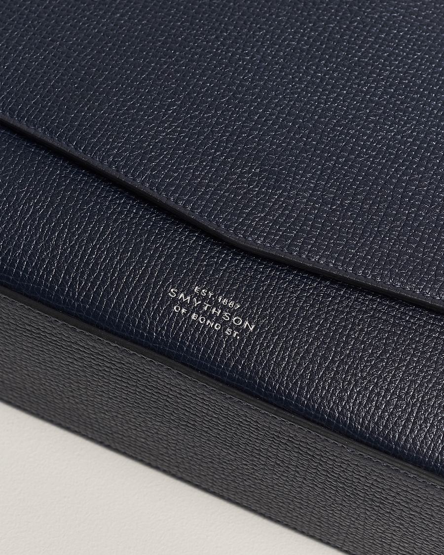 Uomini | Smythson Ludlow Messenger Bag Navy | Smythson | Ludlow Messenger Bag Navy