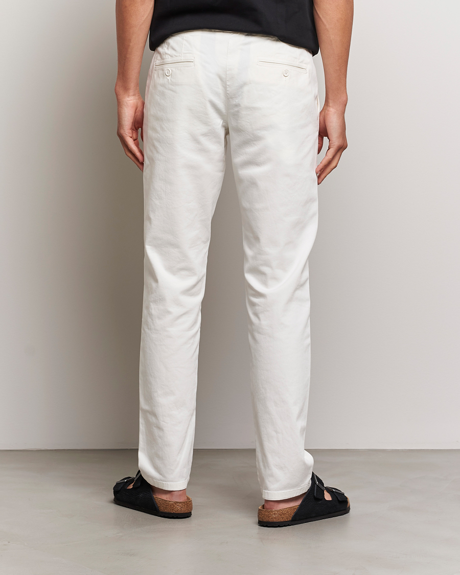 Uomini | Pantaloni | Orlebar Brown | Fallon Cotton Stretch Trousers Sea Mist