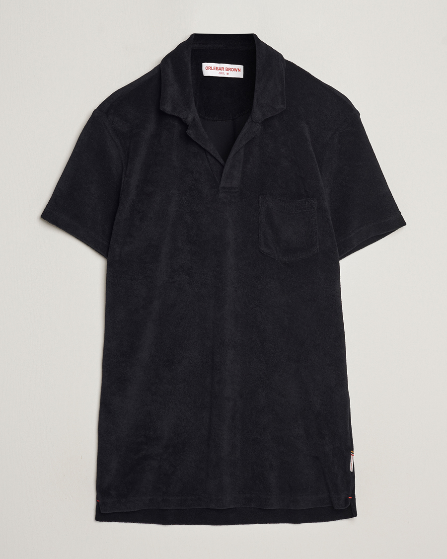Uomini | Polo | Orlebar Brown | Terry Polo Black
