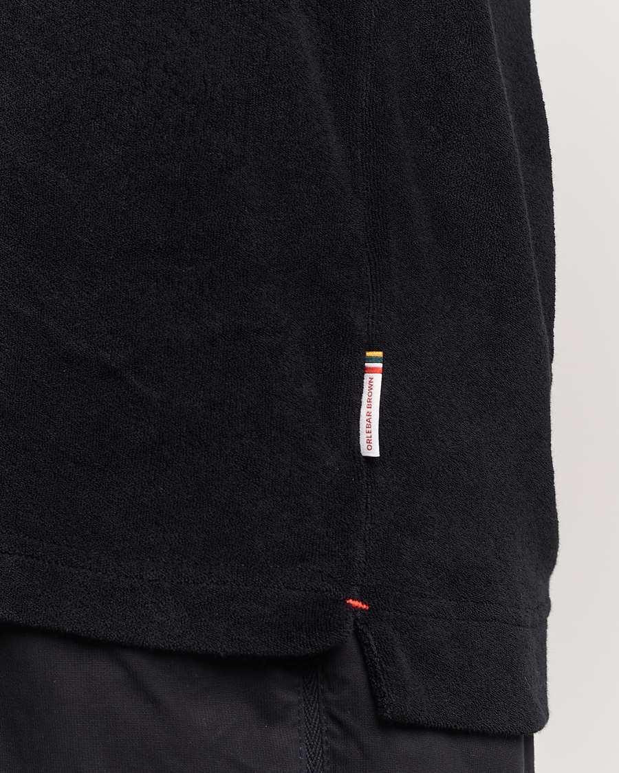 Uomini | Polo | Orlebar Brown | Terry Polo Black