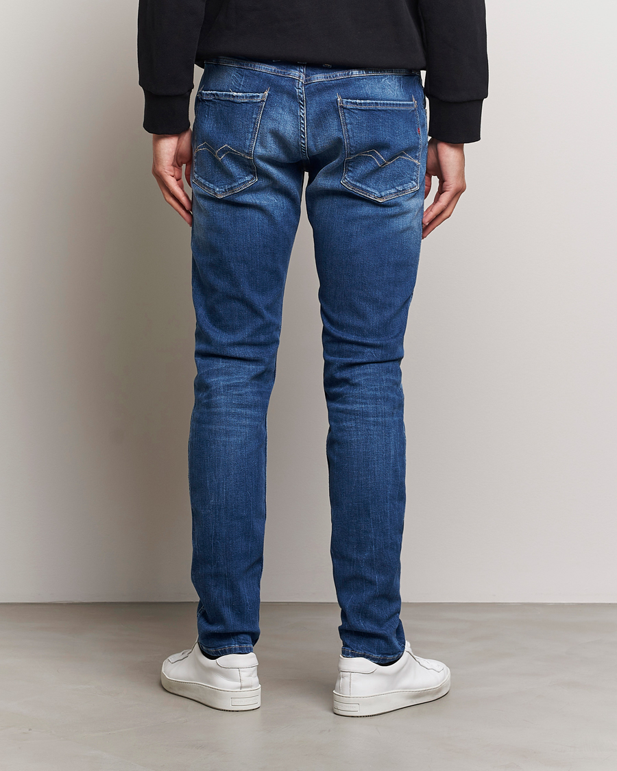 Uomini | Jeans | Replay | Anbass Super Stretch Bio Jeans Medium Blue