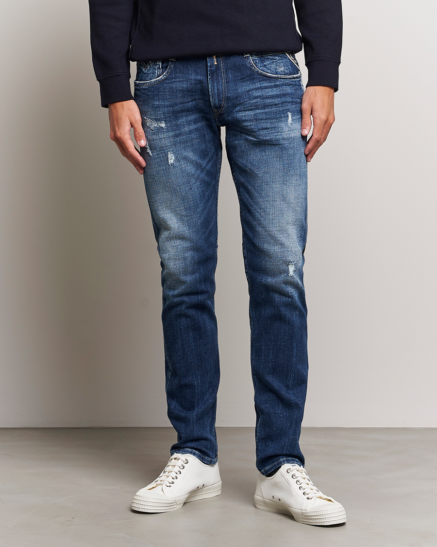 Uomini | Jeans | Replay | Anbass 5 Years Wash Jeans Dark Blue