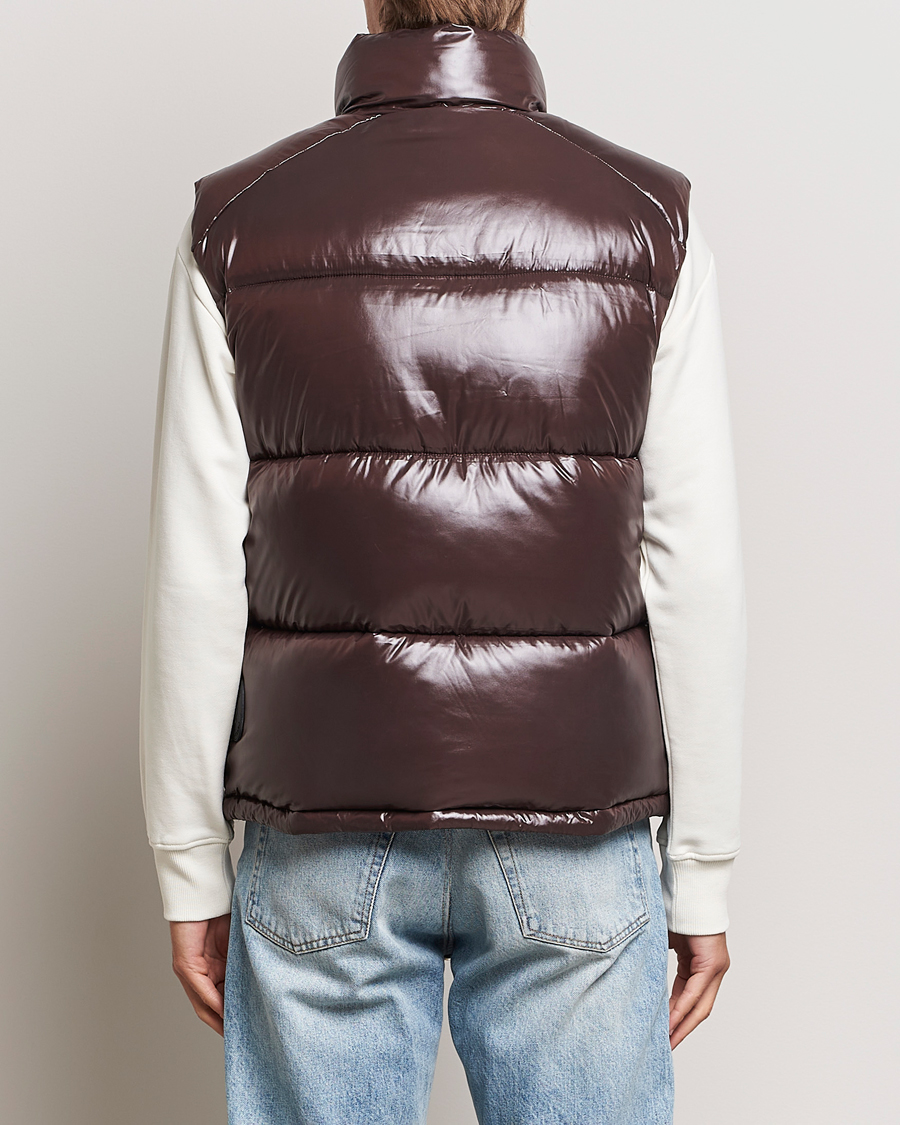 Uomini | Giacche | Save The Duck | Ailantus Padded Puffer Vest Brown Black