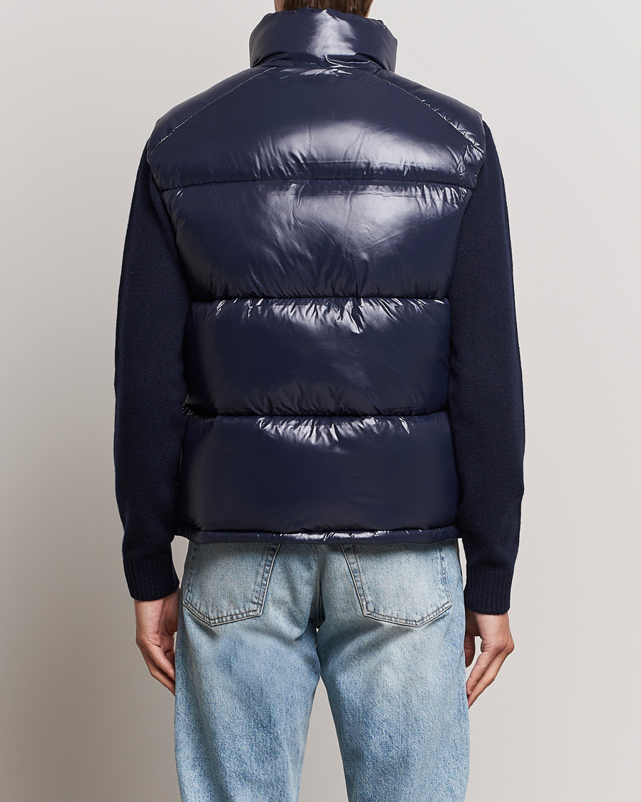 Uomini | Giacche | Save The Duck | Ailantus Padded Puffer Vest Blue Black
