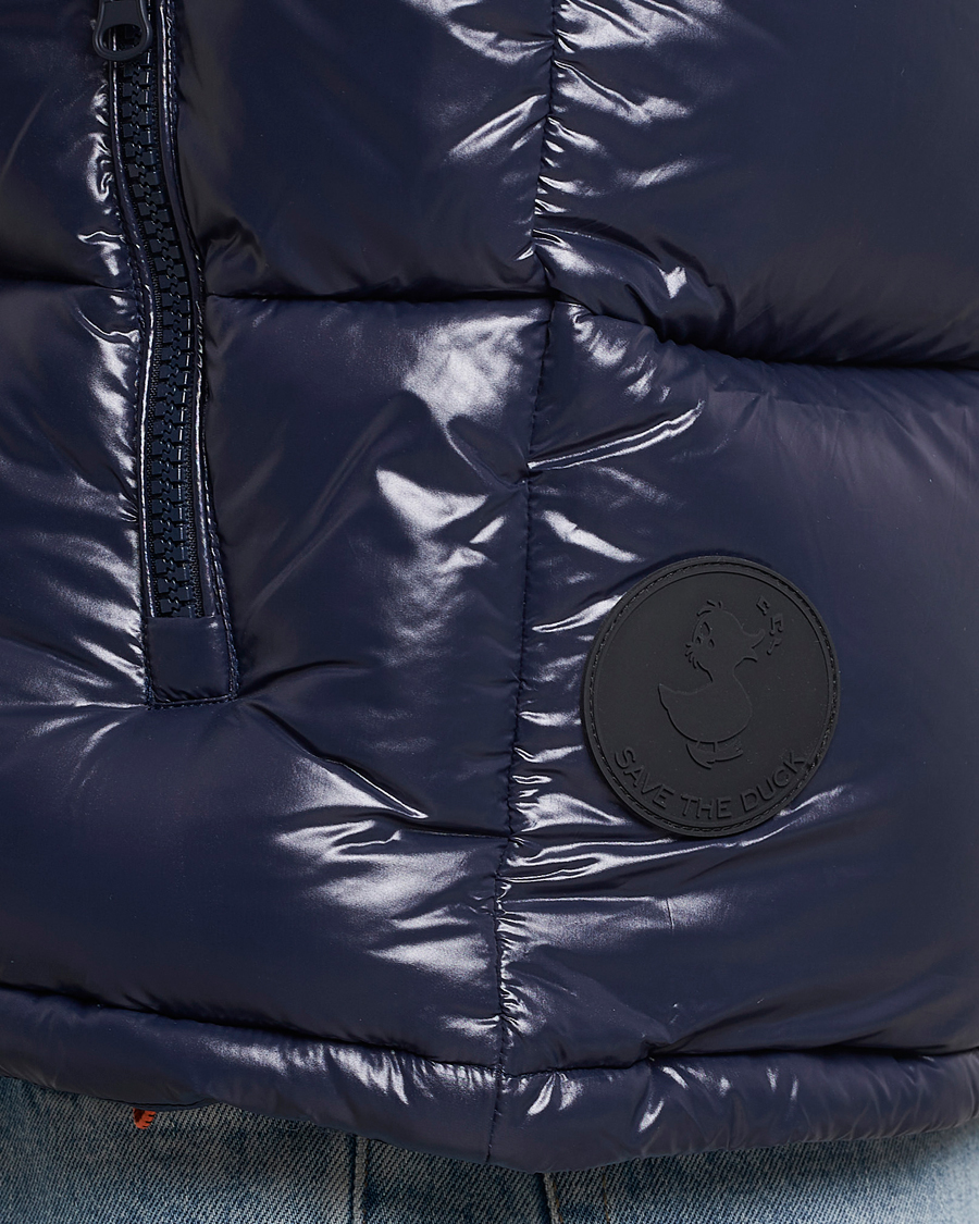 Uomini | Giacche | Save The Duck | Ailantus Padded Puffer Vest Blue Black