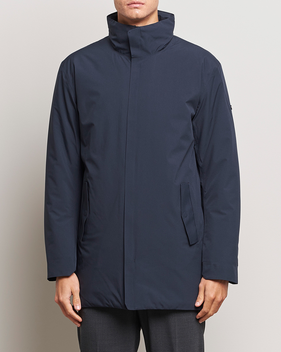 Uomini | Giacche | Scandinavian Edition | Town Waterproof Lightweight Coat Midnight Blue
