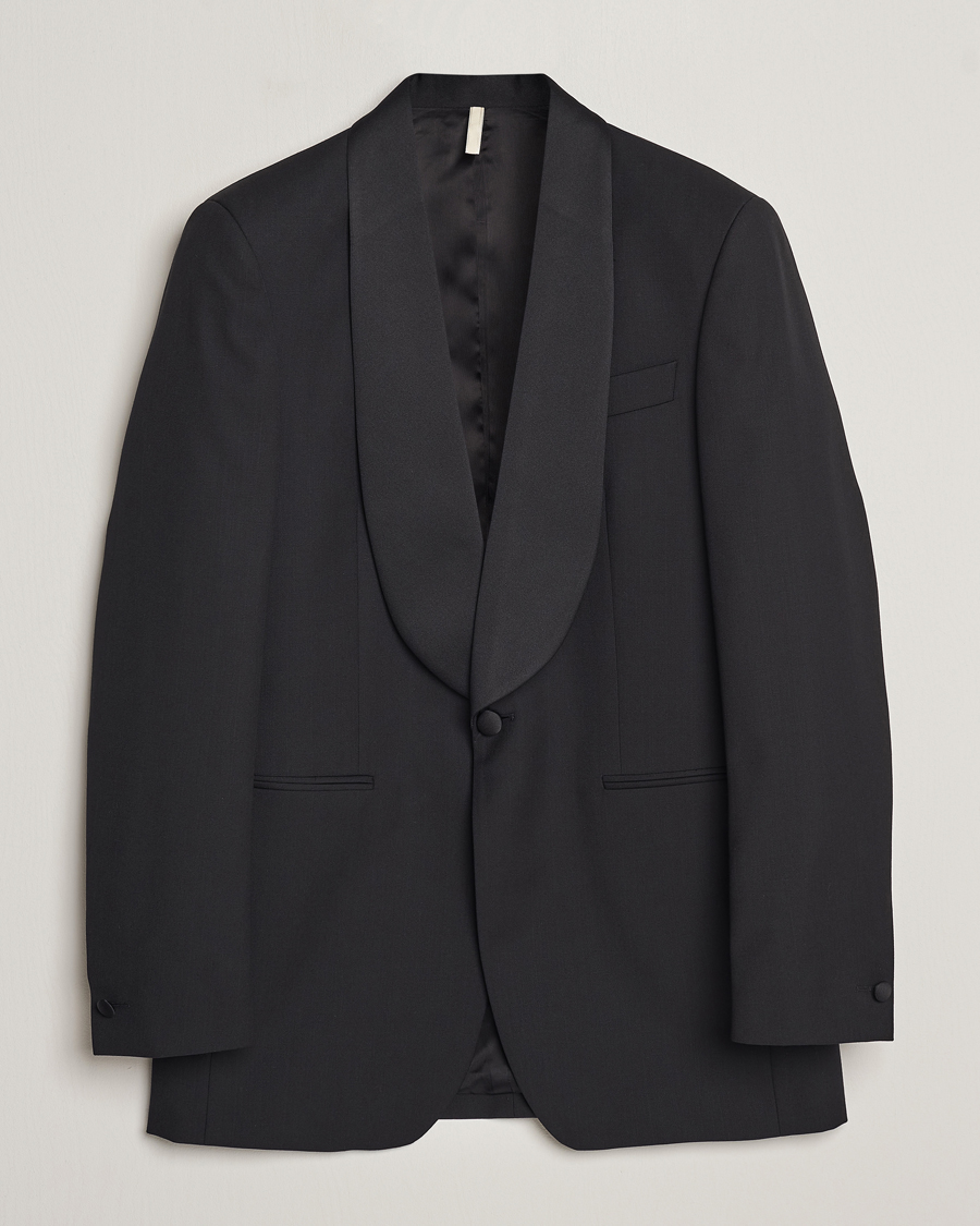 Uomini | Blazers | Sunflower | Shawl Collar Tuxedo Jacket Black
