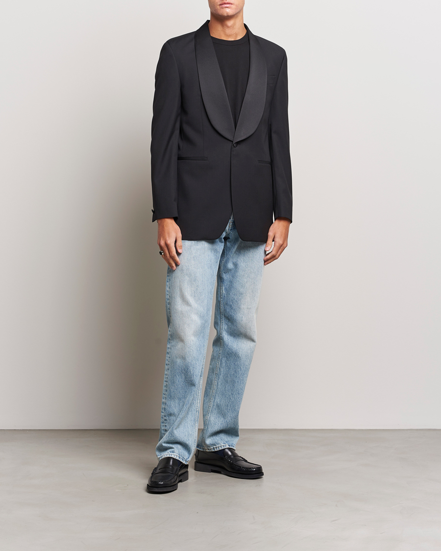 Uomini | Blazers | Sunflower | Shawl Collar Tuxedo Jacket Black